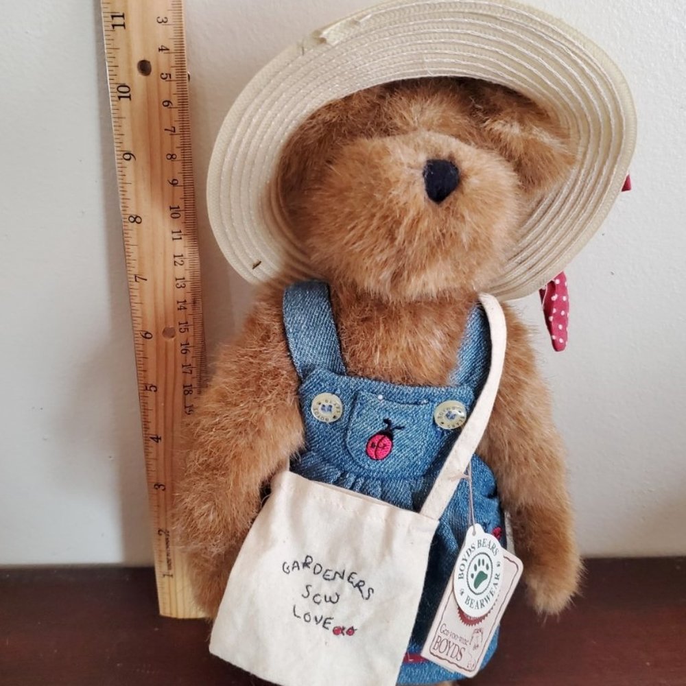 Vintage Boyds Bears Martha S. McBruin 10" Plush. NWT. #910063